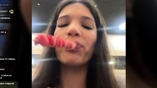 Sexy teen ebony solo toy masturbation