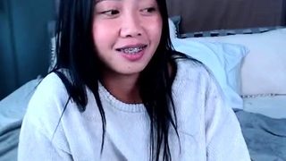 Sexy teen ebony solo toy masturbation